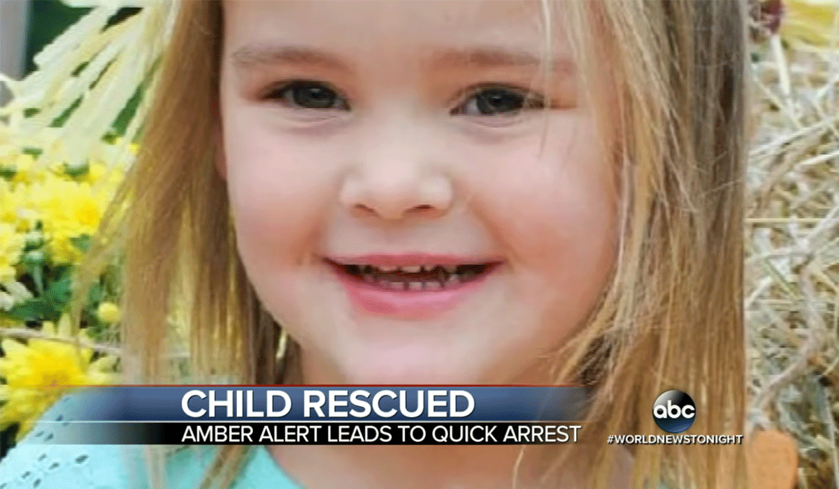 Unexpected Twist Of Events Help Rescue A Missing 2 Year Old Girl