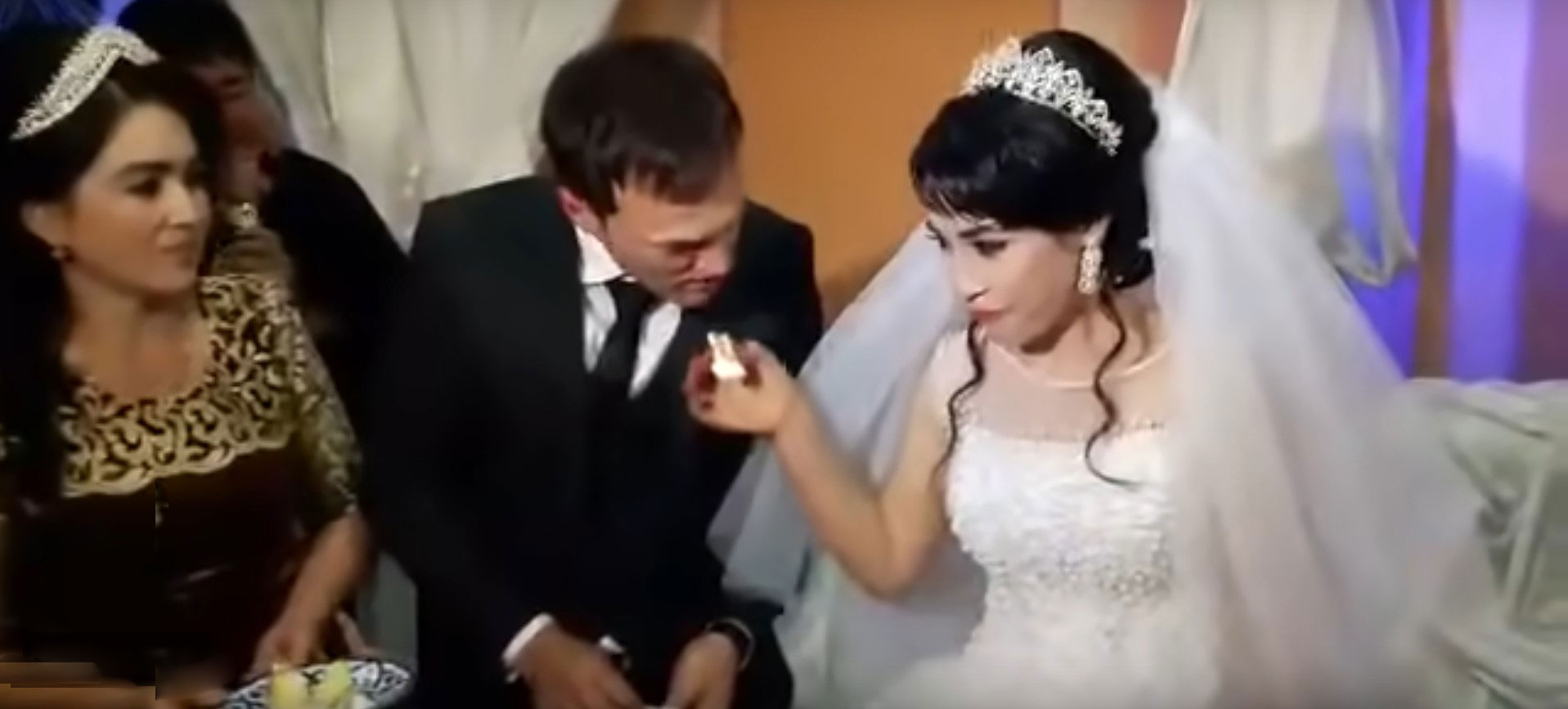 Groom Ruthlessly Slaps Bride On Wedding Day After She Playfully Teases Him With Cake 9445