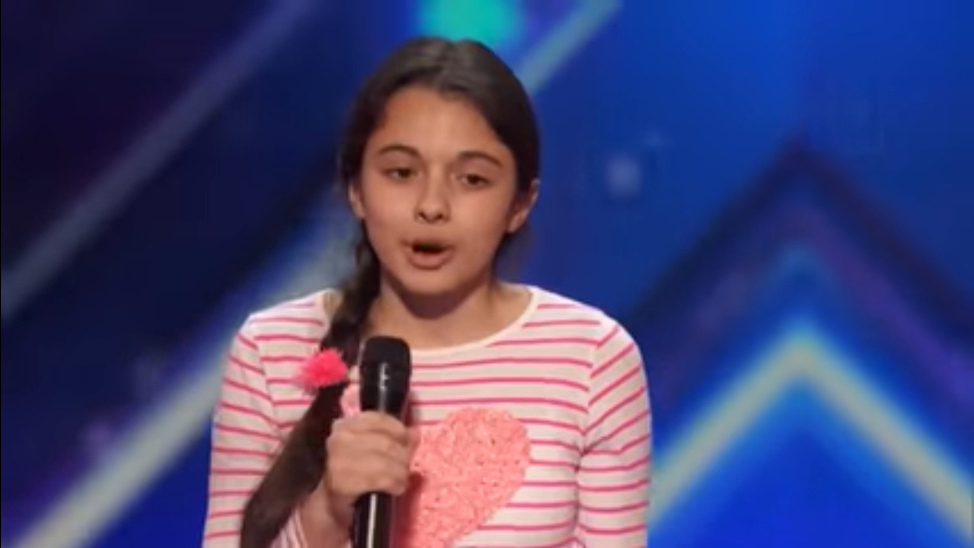 Nervous 13-Year-Old Walks On Stage, Her Performance Will Give You ...