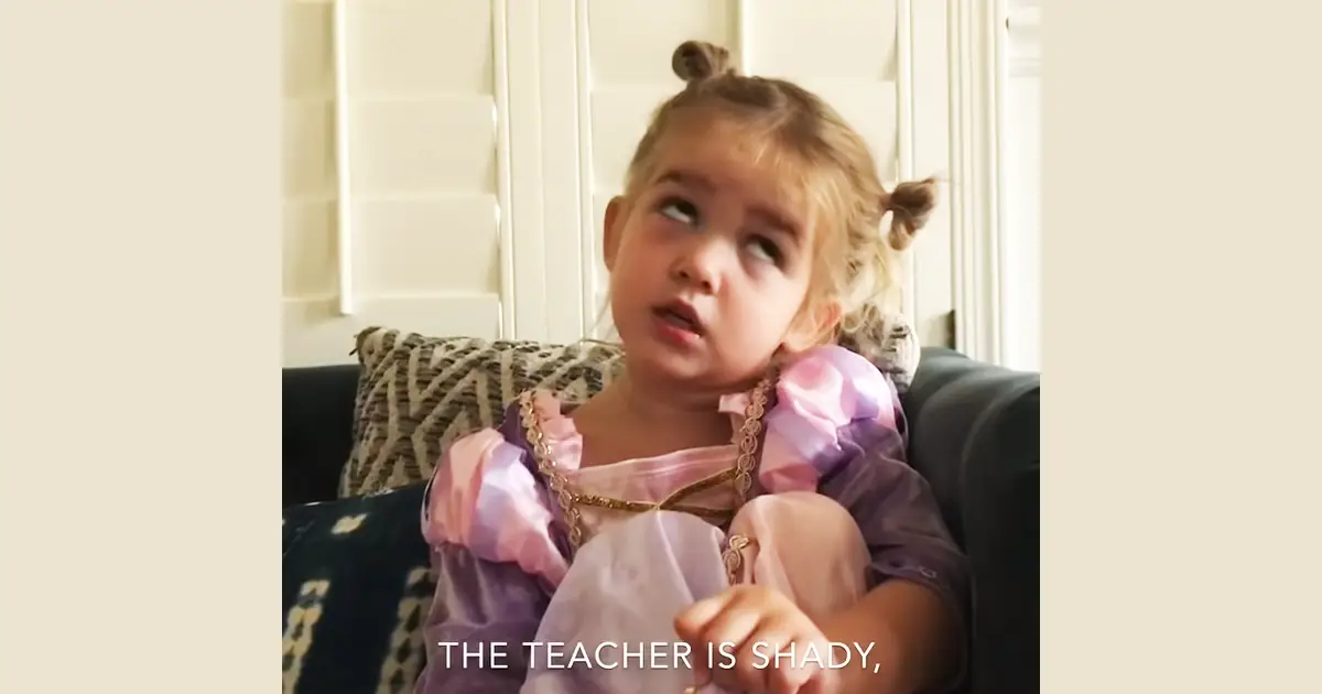 This Little Girl Has Serious Issues With Preschool and the Reason is ...