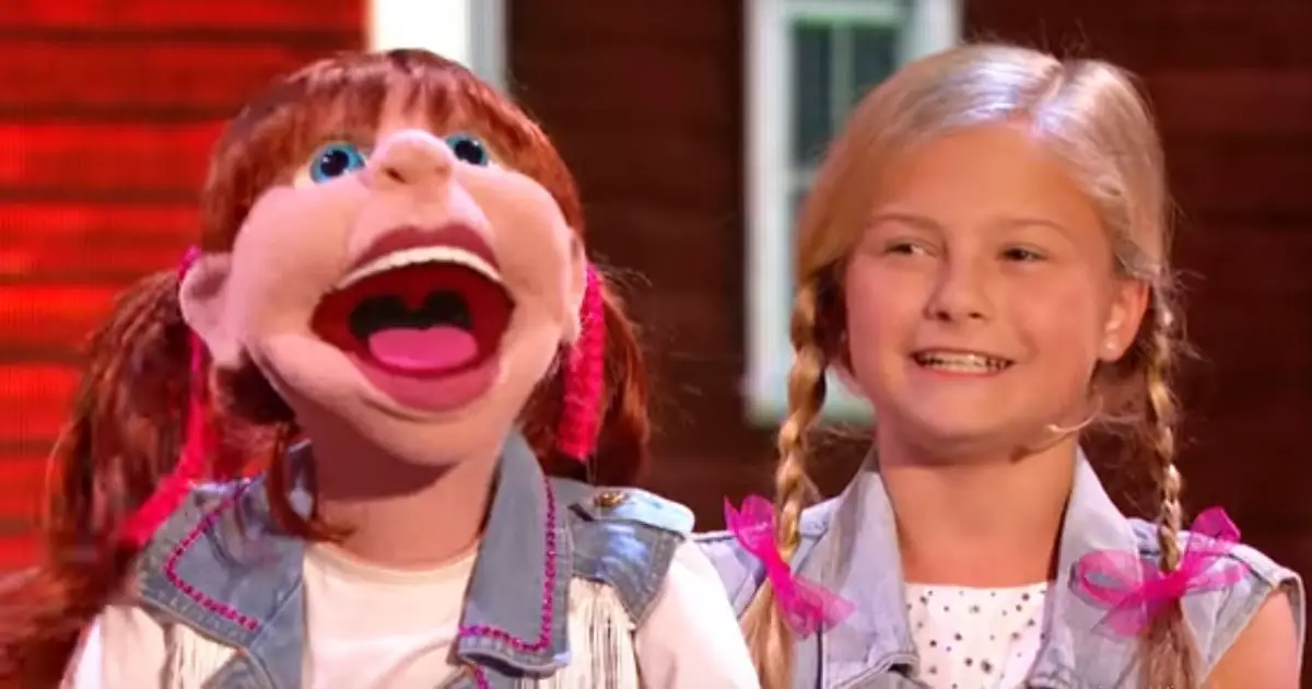 Darci Lynne Sings Cowboy Duet With Puppet, 90 Seconds In They Start ...