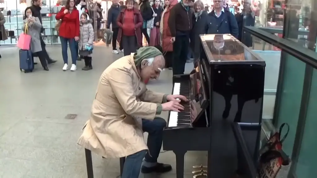 Grandpa Sat Next to the Piano for a Soothing Rendition but Pay ...