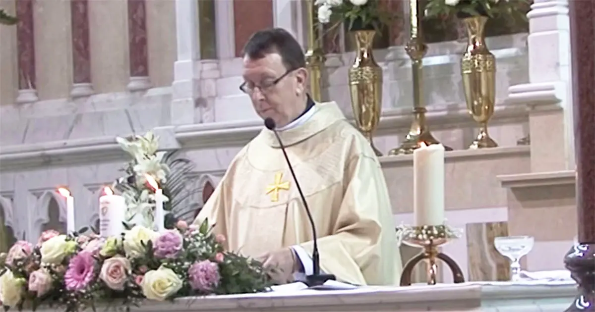 Priest Stands Up to Conduct an Ordinary Wedding, But Watch When He ...