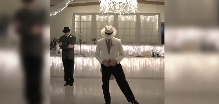 groom dance off smooth criminal